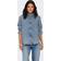 Only Onlvera L/S Flower Emb Shirt - Light Blue Denim Flower