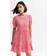 New Look Women's Gingham Check Jersey Mini Dress - Red