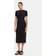 Calvin Klein Slim Midi T-shirt Dress - Black