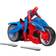 Hasbro Spider-Man Web Blast Cycle & Figure 10 cm