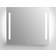 Danbad Spejl Med LED Lysstriber 70 x 80 cm