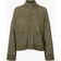 Selected Sia Ras Long Sleeve Knit Zipper Cardigan - Vetiver Melange