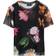 Desigual Printed Tulle T-shirt - Black