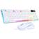MageGee K1 Wired Keyboard and Mouse Set (White)
