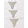 Calvin Klein 3 Pack Stretch Thongs - Grey