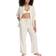 South Beach Women's Cream Drawstring Waist Trousers - Beige