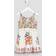 River Island Mini Girls Del Maar Floral Dress - White