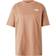 The North Face Essential Oversize T-shirt Dame - Mokka/Hvid