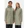 Rains Long Jacket Drift - Ljust Kakifärgad