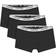 Calvin Klein 3 Pack Boys Trunks - Icon Cotton Stretch - Black