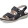Rieker Grenada Womens Sandals - Black/Patent