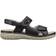Rieker Grenada Womens Sandals - Black/Patent