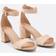 Geox Virnilisa 65 Suede Sandals - Nude