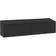 vidaXL Garden Storage Box Black 220x50x58 cm Poly Rattan