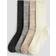 H&M Ribbed Wool-Blend Socks 4-pack - Dark Grey (1235109001)