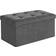 Songmics Bench Stool 80 Liter Capacity Seat Brystopbevaringsboks 300 kg Opbevaringsbænk 76x38cm