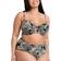 Curvy Kate Ripple Reef Padded Balcony Bikini Top - Black
