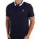 Fila Vintage Tipped Polo Shirt - Navy/White/Vista Blue