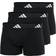 adidas Active Flex Cotton Trunks 3-pack - Black