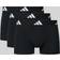 adidas Active Flex Cotton Trunks 3-pack - Black