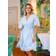 Selected Femme Embroidered Mini Dress