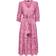 Selected Femme Slfsadie 3/4 Midi Dress - Pink
