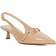 Dune London Deserving Slingback Courts - Caramel
