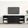 vidaXL Svart Ek 120 x 30 x 40.5 cm TV-bänk