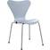 Fritz Hansen Serie 7 Stuhl Lack 7:14 AM Blau Esszimmerstuhl