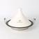 Baumalu Tajine Inox Avec Couvercle Céramique Blanc 30 cm