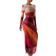 Shein Womens Gradient Pleated Dress