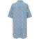 Only Belle Print - Light Blue Denim
