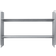ferm LIVING Lager Low Aluminium 26 x 77 cm Wall Shelf