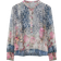 Gustav Neomi Bluse - Rose Flower/Navy Print