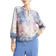 Gustav Neomi Bluse - Rose Flower/Navy Print