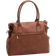 Puccini Donna Arbetsväska Datorfack - Cognac