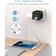 Tessan Ladron Enchufes 6 en 1 Cubo Multiple Pared