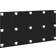 vidaXL Black Oak 160x1.5x80 cm Headboard