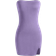 Shein Bandeau Slit Design Casual Short Dress - Women's