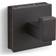 Dunelm Sparkle Black Square Towel Hook