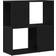 vidaXL i Sort Eg 60 x 24 x 63 cm Bogreol 63cm