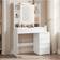 Vasagle Grand Miroir LED 40 x 97.5 x 145 cm Coiffeuse