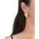 Shein Rhinestone Geo Decor Earrings