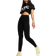ASOS DESIGN 2 Pack Leggings - Black