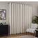Dunelm Chenille Heavyweight Eyelet Curtains - Ivory 117x137cm