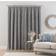 Dunelm Chenille Pencil Pleat Curtains Silver 117x137cm