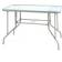 VCM Gartentisch + Balkontisch, Gartenmöbel-Set Café-Set, Tisch einschl. 4 Stühle