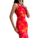 Shein Womens Summer Elegant Beach Floral Print Bodycon One Shoulder Twist Knot Dress Hawaii