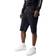 True Religion Men's Ricky Frayed Denim Short - Black