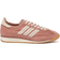 adidas SL72 OG Sneakers Med Hæklede Cremehvide Striber - Lysebrune